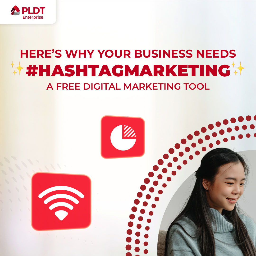 PLDTEnterprise's tweet image. #HashtagMarketing? Never heard of her!

Kaya in this SMBiz Academy series on Digital Marketing, we are giving you a small crash course on Hashtag Marketing, a completely FREE digital marketing tool, and how you can use it for your business!

#SMBiz
#SMBizAcademy
#EmailMarketing