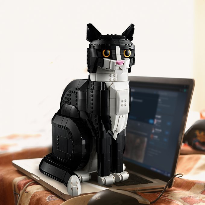 LEGO is going viral for humorous tweets seemingly posted by a cat