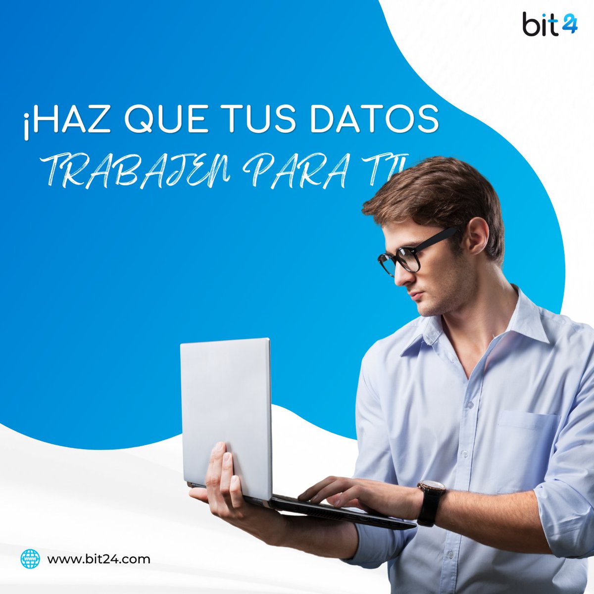 bit24es's tweet photo. 📊 ¡Haz que tus datos trabajen para ti!

Con Bitrix24, convierte información en estrategias ganadoras y da el impulso necesario a tu negocio. 💼✨

#bit24 #bitrix24 #bitrix24enespañol #crm #software https://t.co/a3DHjpIsY6