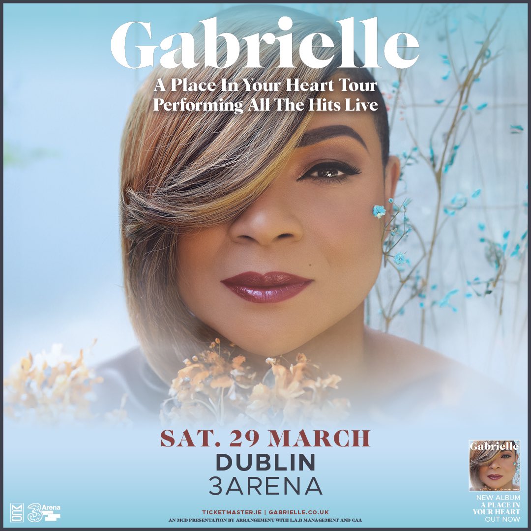 I’m absolutely thrilled to be announcing my first ever show <a href="/3ArenaDublin/">3Arena</a> 
Dublin! You know I love you 🥰 
You can sign up for pre sale tickets now 🩵 
mcd2024.typeform.com/gabrielleps