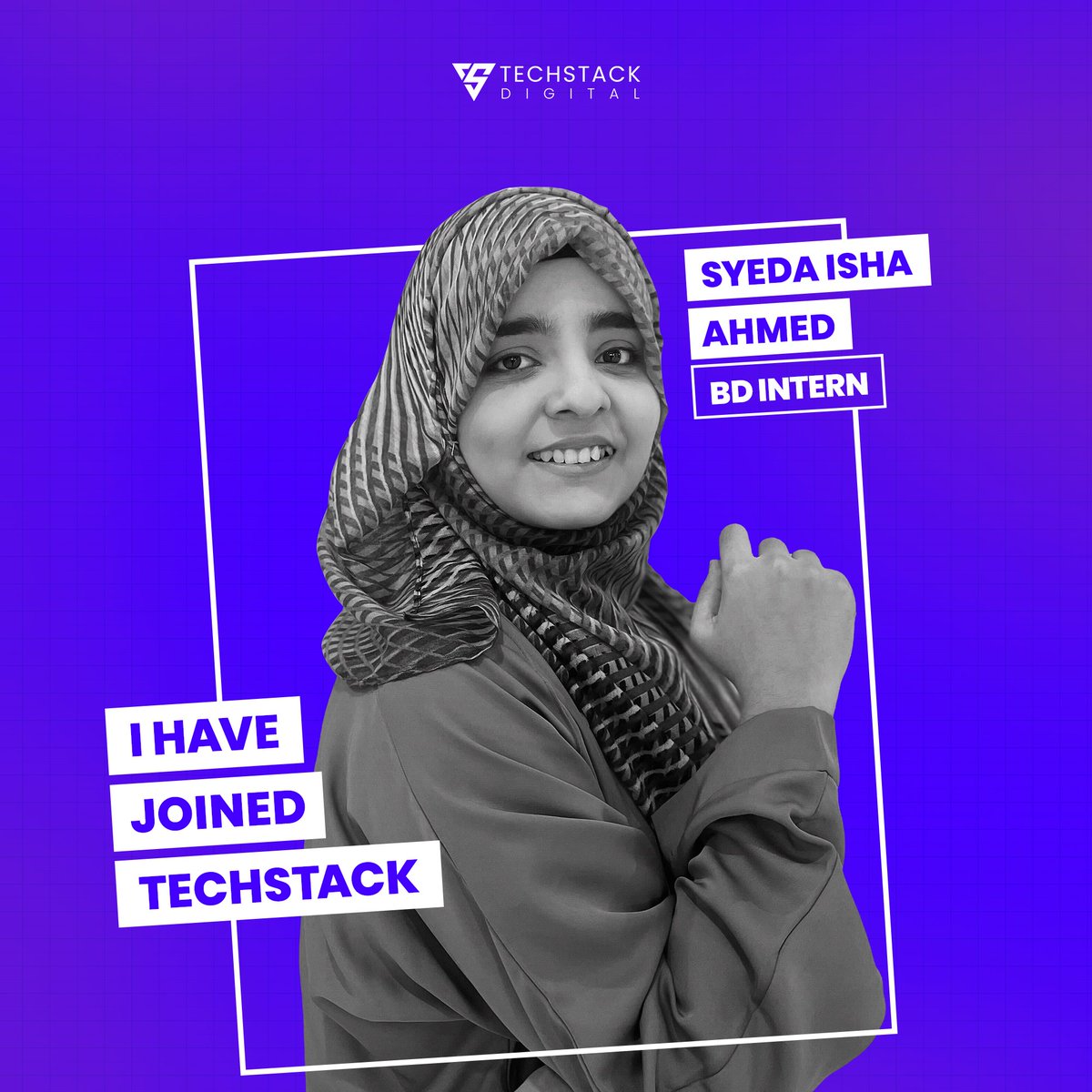 techstackinfo's tweet image. Extremely excited to have Isha join Techstack Digital, as a Business Development intern! ✨🙌
We're looking forward to having her on our BD team! ✨🙌
#techstack #newhire #onboarding #intern #internship #tech #techcompnay #techstackdigital