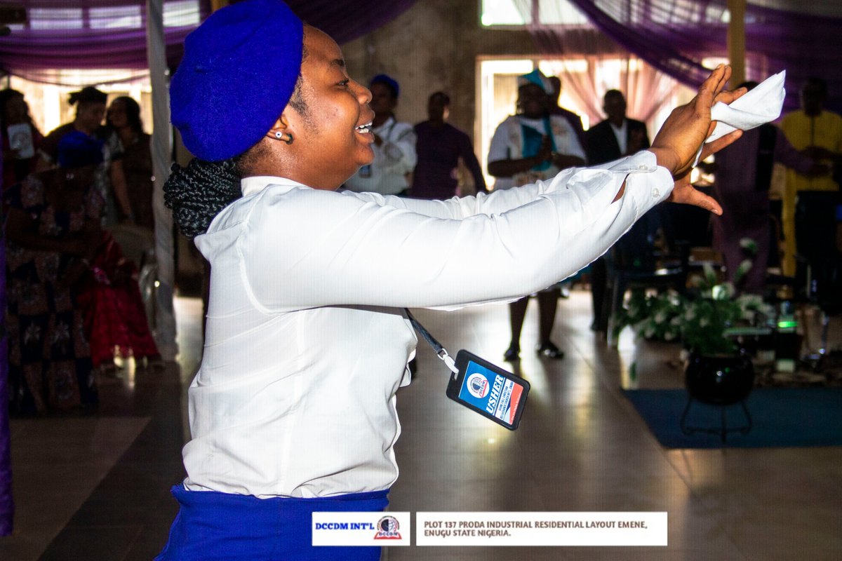MummyIbeh's tweet photo. There's Joy in the presence of the lord.....
#dccdm
#service https://t.co/R0hvHXhAei