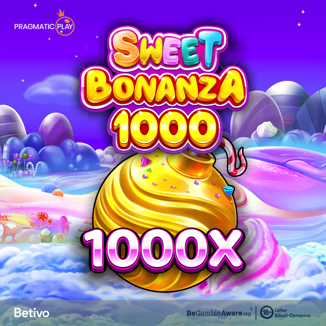 Sweet Bonanza 1000x ile şekerlere doyacaksınız! 1000x çarpanların içinde kendinize eşsiz kazançlar yaratmak için giriş yap!
Betivo ile tatlı kazançlar seni bekliyor, hemen şimdi oyna! 🍭💎
Giriş: tinyurl.com/betivouyeol
#betivo #sweetbonanza1000x #pragmaticplay #slot #casino