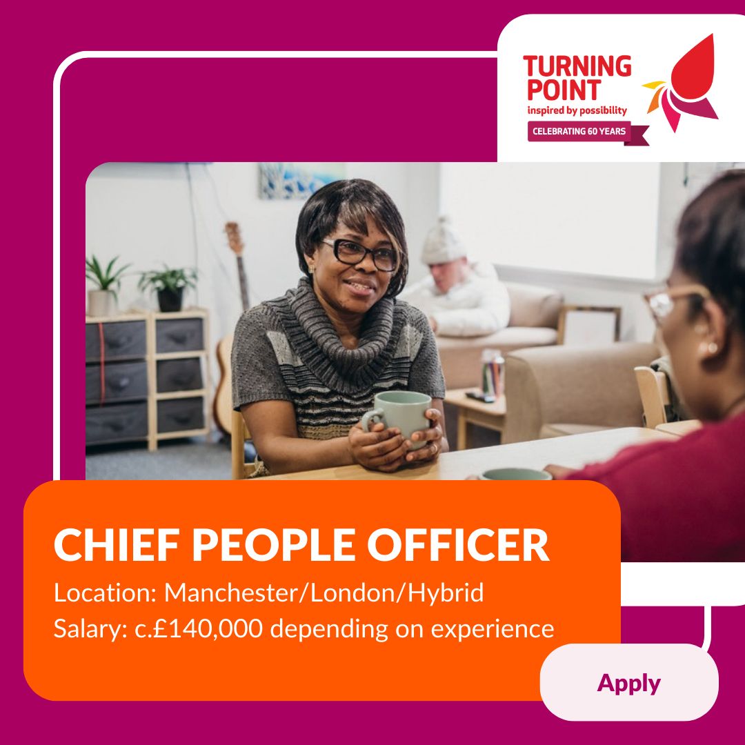 alex_will55's tweet image. Turning Point is seeking a Chief People Officer who has evidence of consistent achievement in strategic HR leadership in a complex organisation and can confidently lead change.

#NonProfit #ChiefPeopleOfficer #CharityLeaders tinyurl.com/2b9oftfh