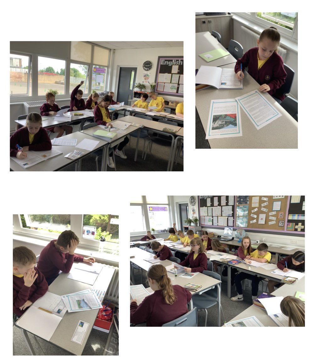 Year 5 have looked at Rivers of the World in Guided Reading this morning to support their understanding of their new topic in Geography 🌍 #year5 #itsgoodtobeback #makinglinks
