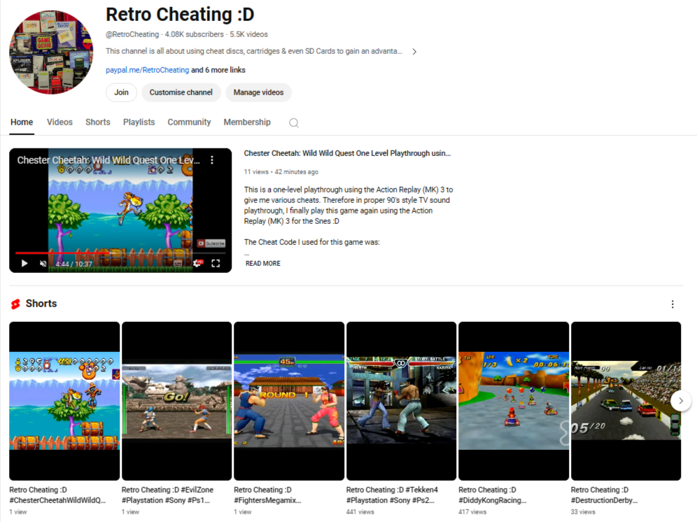 RetroCheating's tweet photo. Help my Retro Cheating Gaming Channel get to 5000 Subs today :D Any help is beyond appreciated :D #YouTube #YouTubeChannel #SocialMedia #YouTubeisLife #Subscriber #YouTubeGuru #YouTubeContent #NewVideo #Subscribers #YouTubeVideo #YouTuber
Follow :D
https://t.co/ZmFlP2fuFC https://t.co/kJcIR6jaku