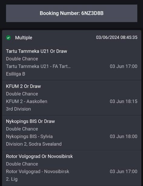 Promisepunta's tweet photo. Betting Tips for Today on @Bet9jaOfficial! 🍀

⚽️ 2 Odds: 6NZ3D8B
🥎 3 Odds: 6NZ3PGB
🏀 10 Odds: 6NZ3Z2M

Get the latest tips and updates on Telegram: https://t.co/Gxc61P84zp

Bet responsibly! 🔞

@Kingkuti_ @TheLockTips https://t.co/DTuCvwgro2