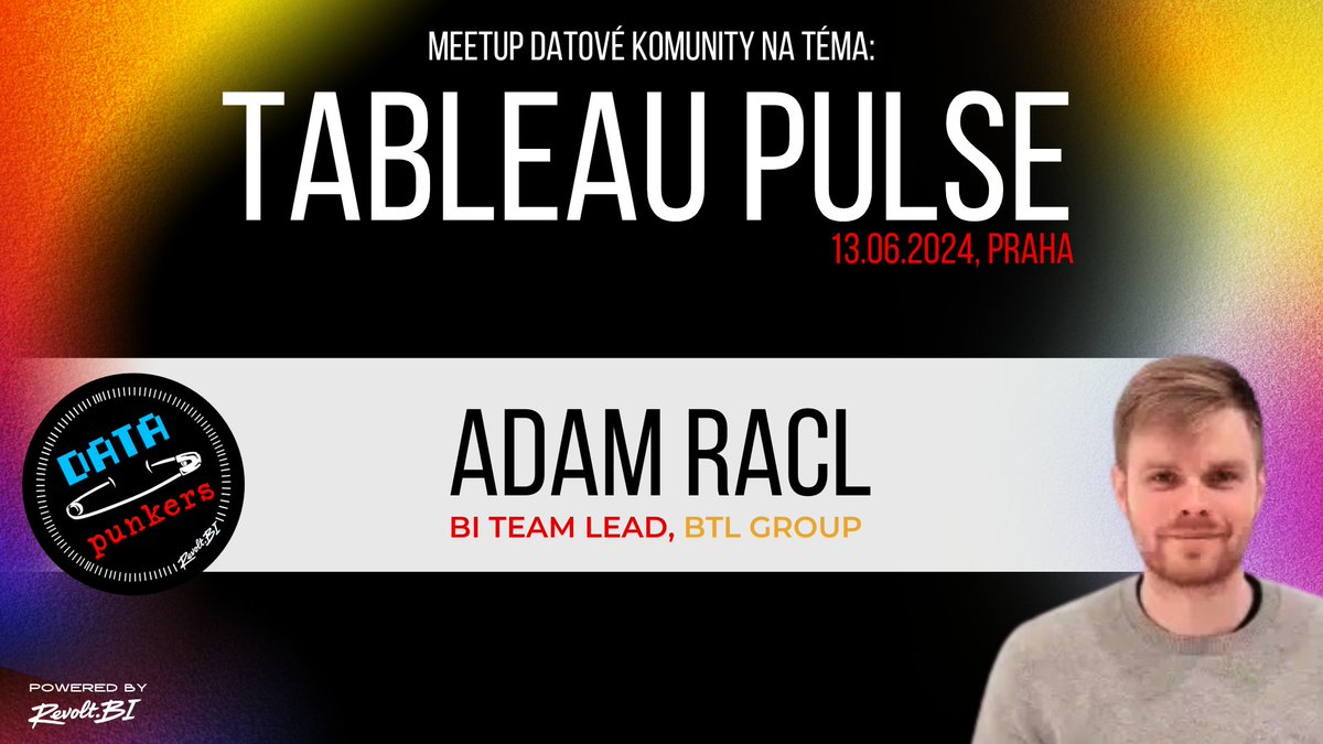 Uvažujete o zavedení #TableauPulse, ale neumíte si představit jeho využítí v praxi?
Adam Racl, BI team lead ze společnosti BTL Group, předním hráčem na poli světových výrobců zdravotnické techniky, vám ukáže, jak se to povedlo u nich. Jaké výhody Tableau Pulse přináší? Jak