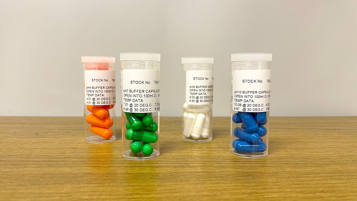 sentek_ltd's tweet photo. 💊Supplied as box of 50
💊100mls per capsule
💊Longer shelf life than a pre-made solution
pH Buffer Capsules available to buy online; https://t.co/3s4ms6OXKv
#SentekProducts #Buffer #Chemistry #Laboratory #Solutions https://t.co/O3dHvbCWtY