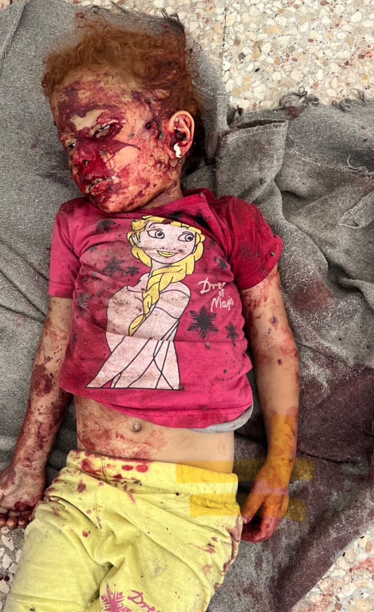 وكيف لهذه الابادة ان تتوقف!! 

ومتى يتشبع مجرموا الحروب من دماء أطفالنا.