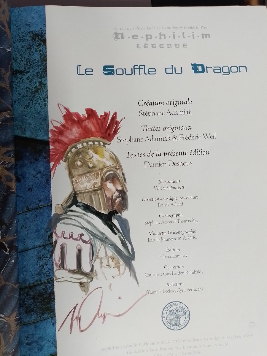 VPompetti's tweet image. Dédicace sur #Nephilim le souffle du dragon editions mnemos à St Montan #Ardèche #jeuderole #roleplay