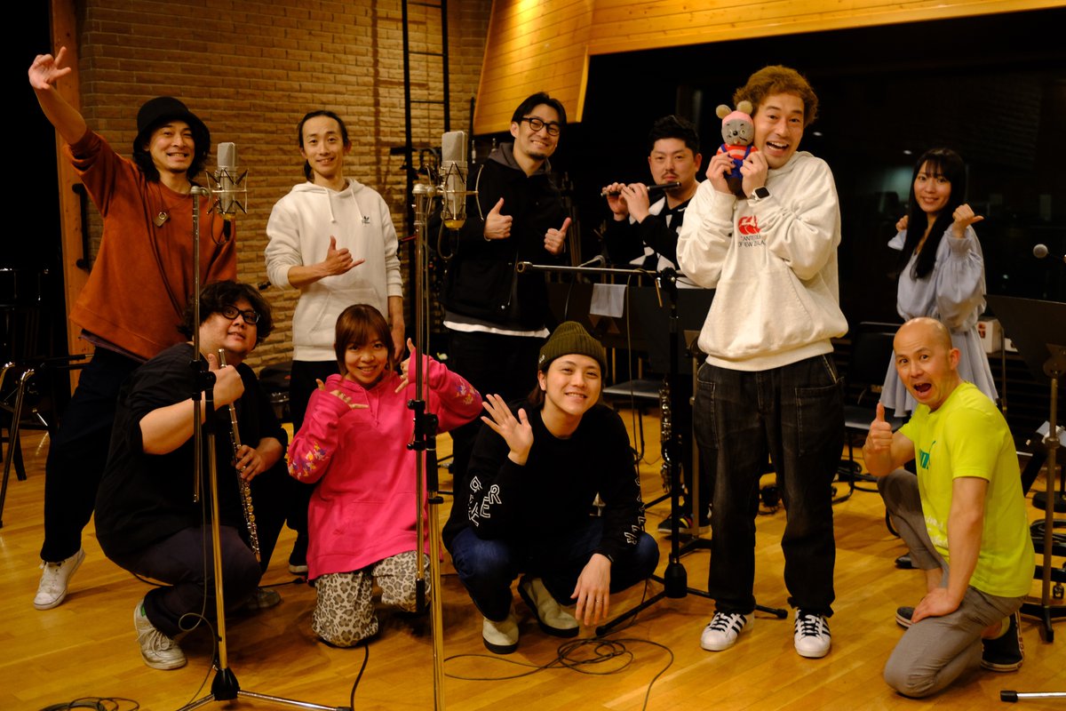 <a href="/carnavacation/">カルナバケーション🚢４月２4日（金）＠長者町FRIDAYはカンタスソロ弾き語り🔬</a> ✨録音メンバー✨
村田匠/per&amp;gt
浅見卓矢/gt <a href="/asataku777/">Takuya Asami</a>
岡部量平/dr&amp;per <a href="/ryangpei/">りゃんぺい@5/9「鼓和」20周年記念公演in大阪</a>
田中綾美/kb <a href="/TanakaAyami/">田中綾美（Ayami Tanaka）</a>
林遼佑/sax,fl&amp;picc  <a href="/rinparker/">林遼佑(Ryosuke Hayashi) / りんりん</a>

梅田誠志/ba <a href="/masathebass/">梅田 誠志 Masashi Umeda</a>
原田彩香/tb <a href="/ayaka_tb/">原田彩香</a>
淡路泰平/tp <a href="/AwajiTp/">淡路泰平</a>
武田康宏/per <a href="/zum_samba_lab/">ZUM</a>
中丸達也/per

斎藤大輝/RECeng <a href="/eng_saitoh/">斎藤大輝【RecordingEng】</a>