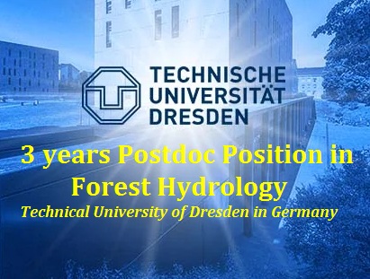 agristok's tweet photo. 📌 3 years Postdoc Position in Forest Hydrology at The Technical University of Dresden in Germany 🇩🇪... Please share and spread the word! For details visit: https://t.co/1ZNr7c04ii