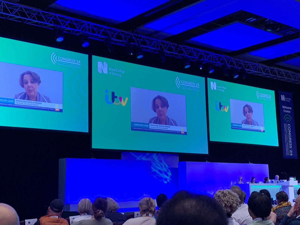 Corridor care is a symptom of a failing healthcare system - follow #RCN24 to keep up to date on Congress this year!