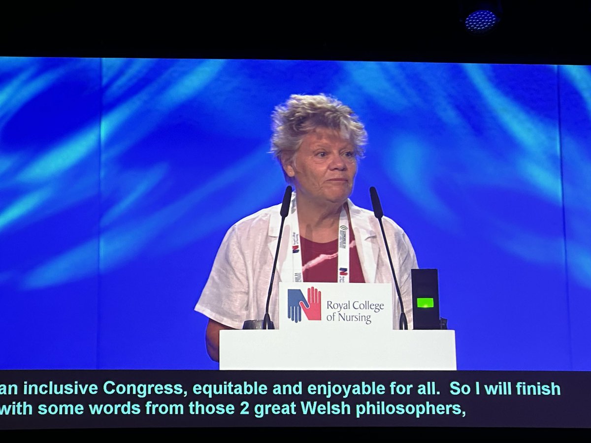 Let’s have a lush Congress #RCN24 the legendary <a href="/bjgw/">BJ Waltho</a> let’s be kind and have a fabulous Congress 💙