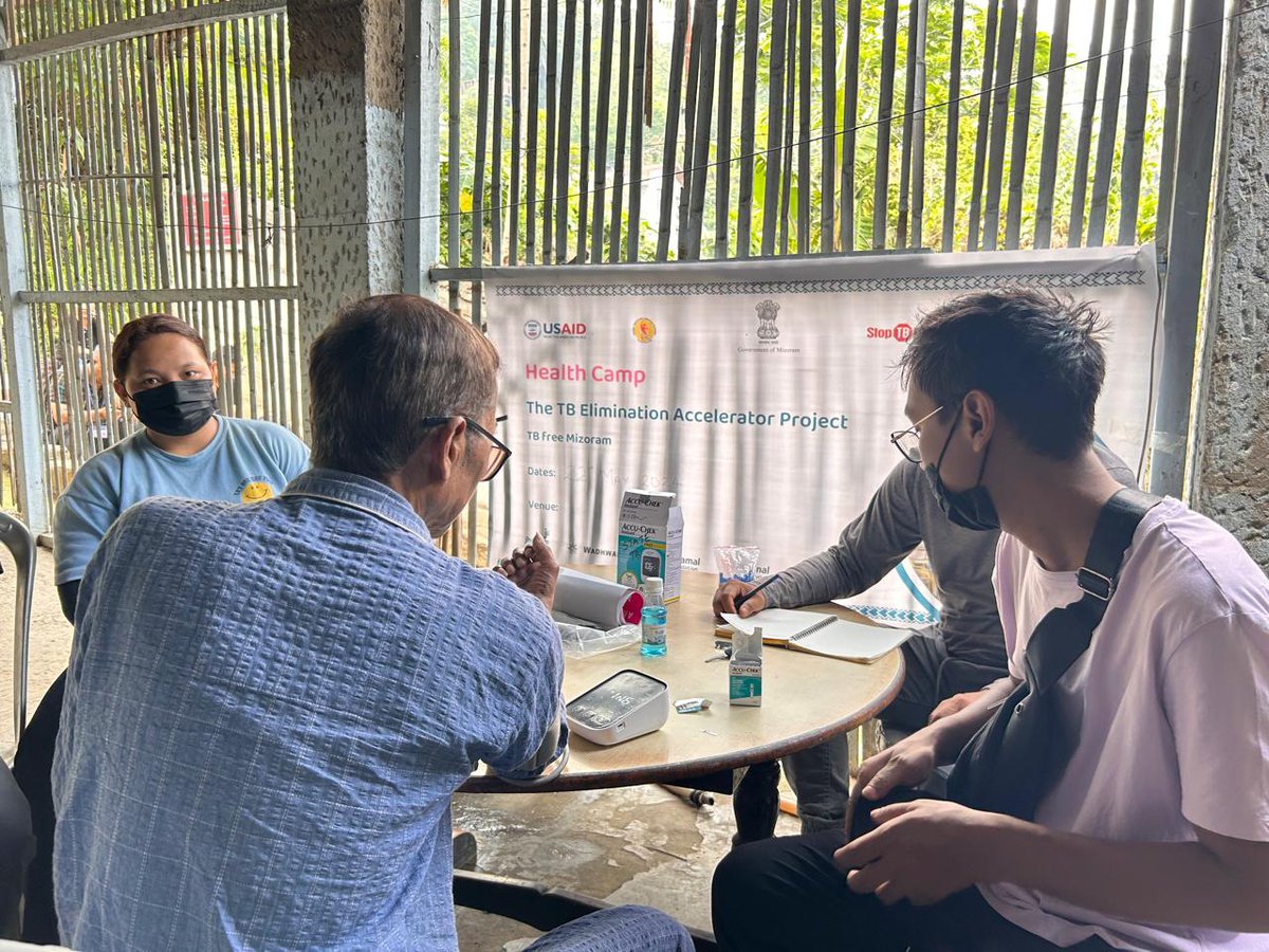 IBC_PF's tweet photo. Here are some glimpses of the health camp at #HomeofHope #Aizawl #TBEliminationAcceleratorProject https://t.co/kzX591yx8j