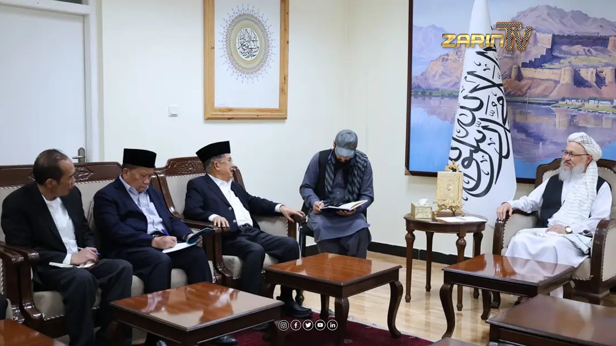 هیئت اندونزیایی خواستار سرمایه‌گذاری در آموزش و معادن افغانستان شد