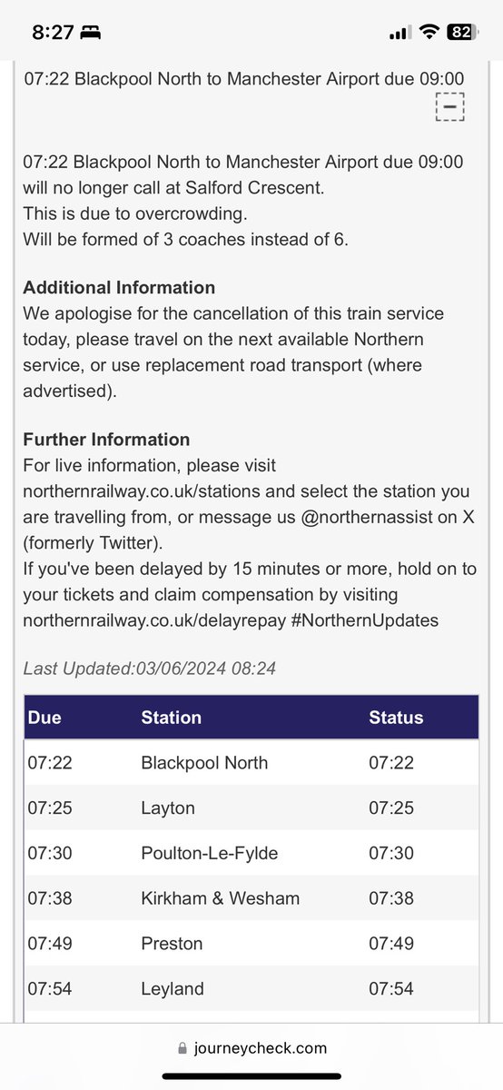 Fix Northern Rail tweet media