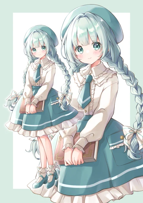 【お知らせ】Vtuber 笹百合ねね様(@ sasayulily_nene)のお誕生日グッズ用イラストを描かせていただきました! 