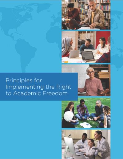 📚 @ScholarsAtRisk (SAR) just published “Principles for Implementing the Right to Academic Freedom”! Dive into practical guidance to empower #AcademicFreedom globally. 🌍 Check it out 👉 shorturl.at/HuQmA