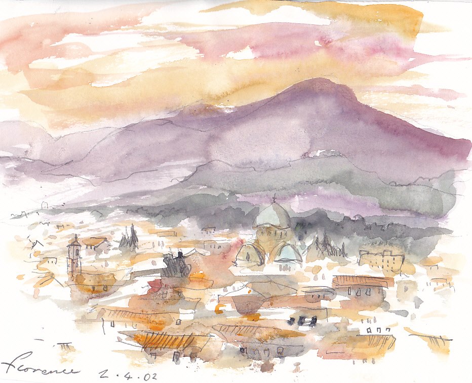 Sketch of the Day: #Florence, #Italy, 2002