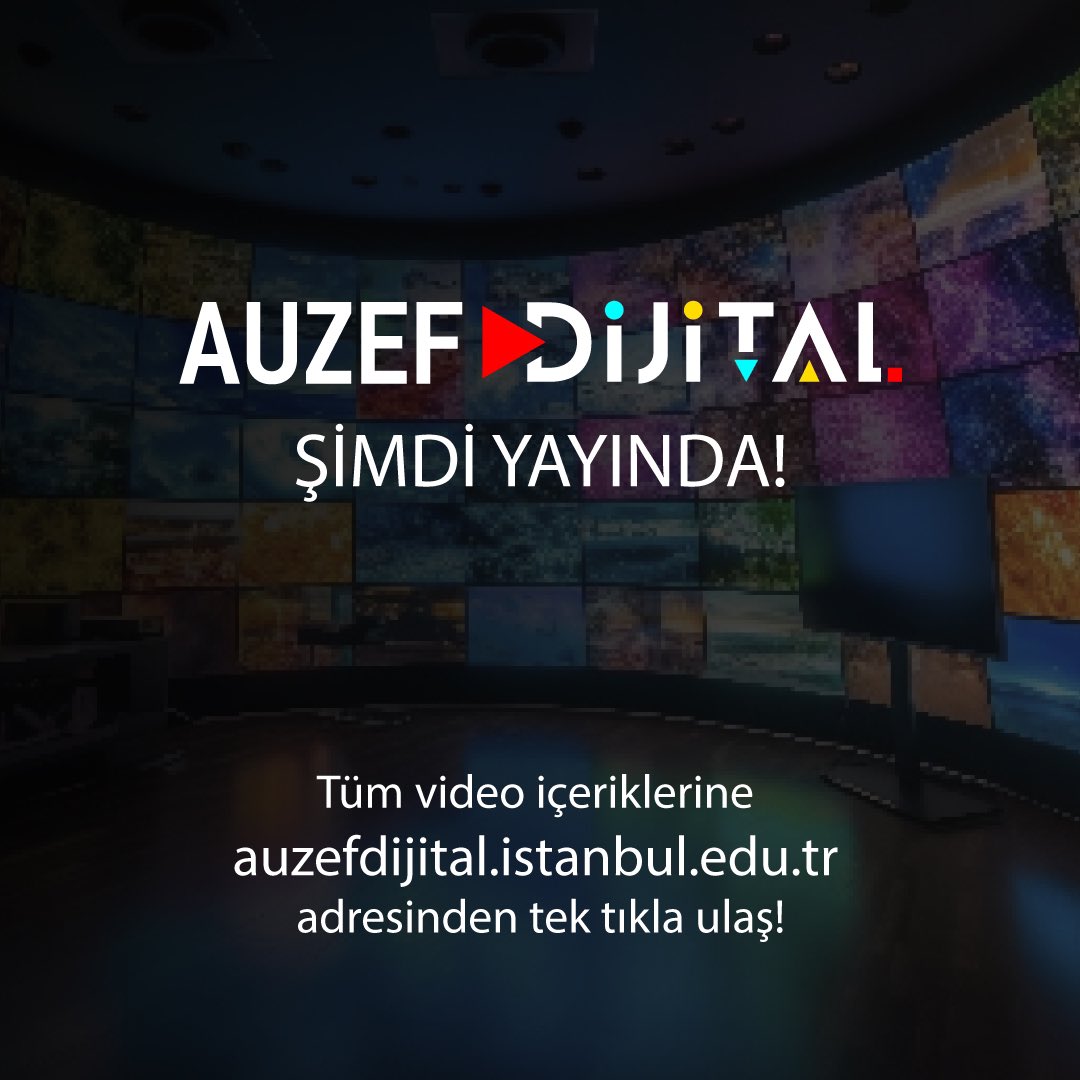 📌 AUZEF’ten bir yenilik daha: AUZEF Dijital

Artık hayat boyu öğrenme kapsamında gerçekleştirdiğimiz tüm içerikleri tek bir platform altında toparlıyoruz. 

📍Belgeseller
📍Sektörün İçinden
📍Çevrimiçi Paneller
📍Entelektüel AUZEF
📍Ek Dersler
📍Akademik Sohbetler
📍Program