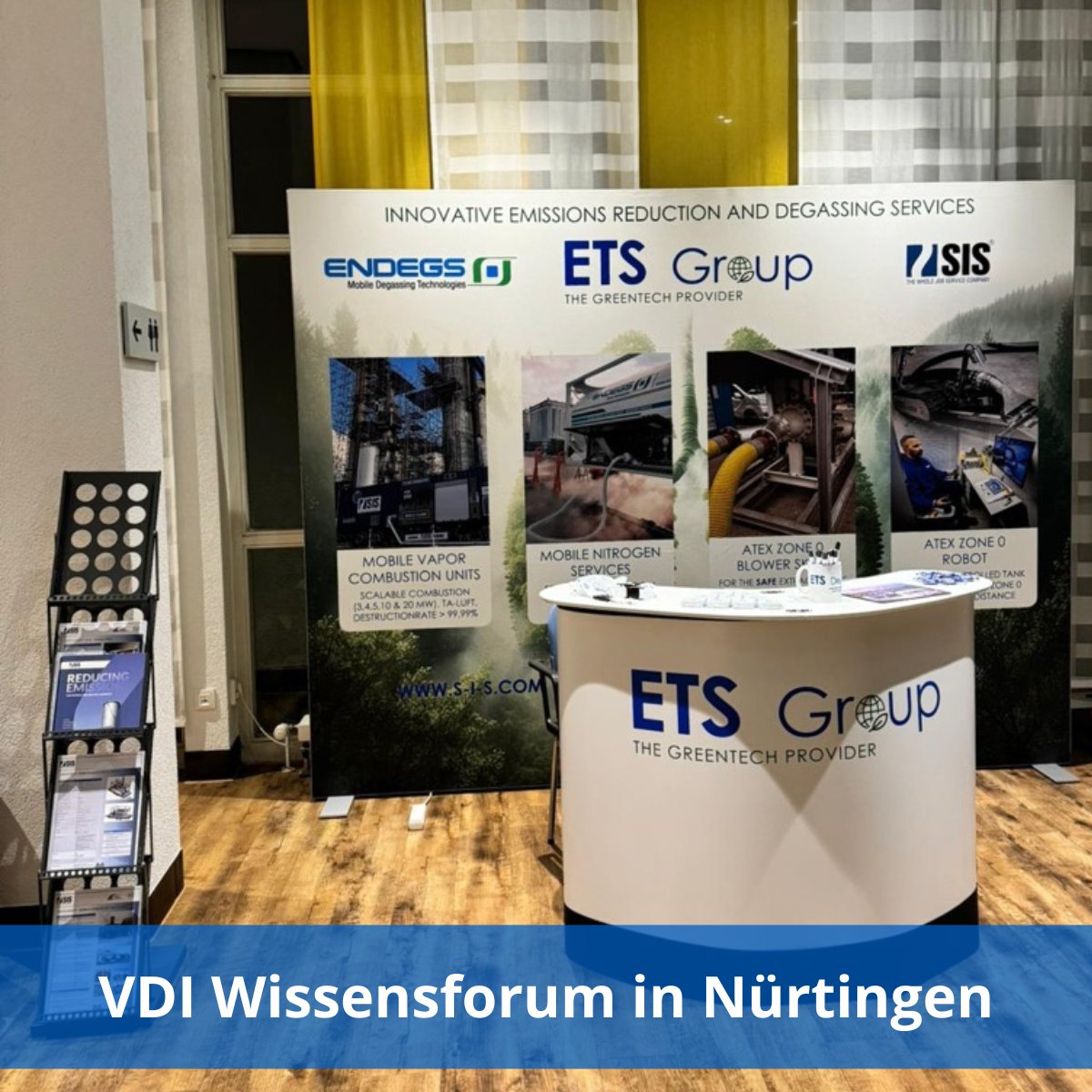 Endegs_int's tweet image. Today and tomorrow, we attend the VDI Wissensforum in Nürtingen. The conference on emissions reduction is a great opportunity for exchanging new trends and ideas in the industry. We are looking forward to many interesting conversations during the conference and at our booth!