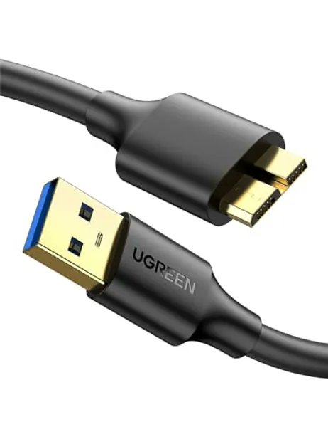 I just received UGREEN Micro USB 3.0 Cable USB 3.0 Type A Male to Micro B Cord Compatible with Samsung Galaxy S5 Note 3 Camera Hard Drive and More 1.5ft - 1.5FT from imposter_snake via Throne. Thank you! throne.com/cherrylipsgami… #Wishlist #Throne