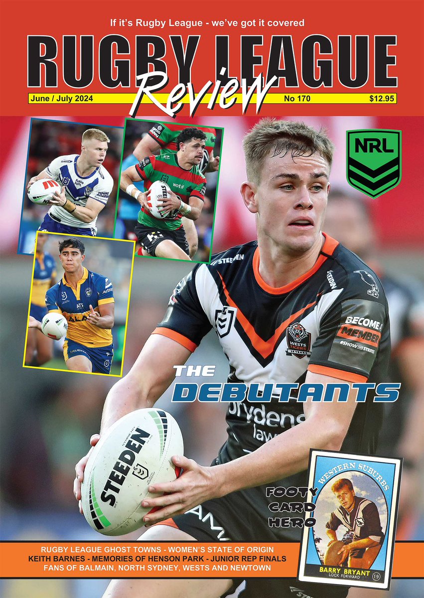 RL_Review's tweet image. Rugby League Review is out on Wednesday at most newsagents or subscribe at

rugbyleaguereview.com/subscribe.htm