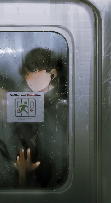 「1boy train interior」 illustration images(Latest)