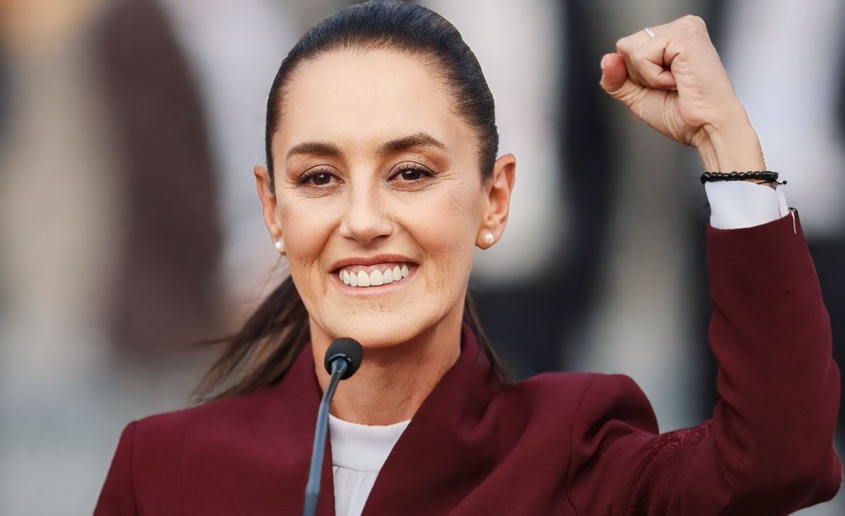 Massimiliano Smeriglio (@maxsmeriglio) on Twitter photo #3giugno
<a href="/Claudiashein/">Claudia Sheinbaum Pardo</a> è la prima donna Presidente del #Messico 🇲🇽
Fisica, ingegnera, ricercatrice, progressista, già capo del governo di Città del Messico.
Un grande augurio a lei, al grande Paese che rappresenta.
Congratulazioni a #Morena, la forza politica da cui #3giugno
<a href="/Claudiashein/">Claudia Sheinbaum Pardo</a> è la prima donna Presidente del #Messico 🇲🇽
Fisica, ingegnera, ricercatrice, progressista, già capo del governo di Città del Messico.
Un grande augurio a lei, al grande Paese che rappresenta.
Congratulazioni a #Morena, la forza politica da cui