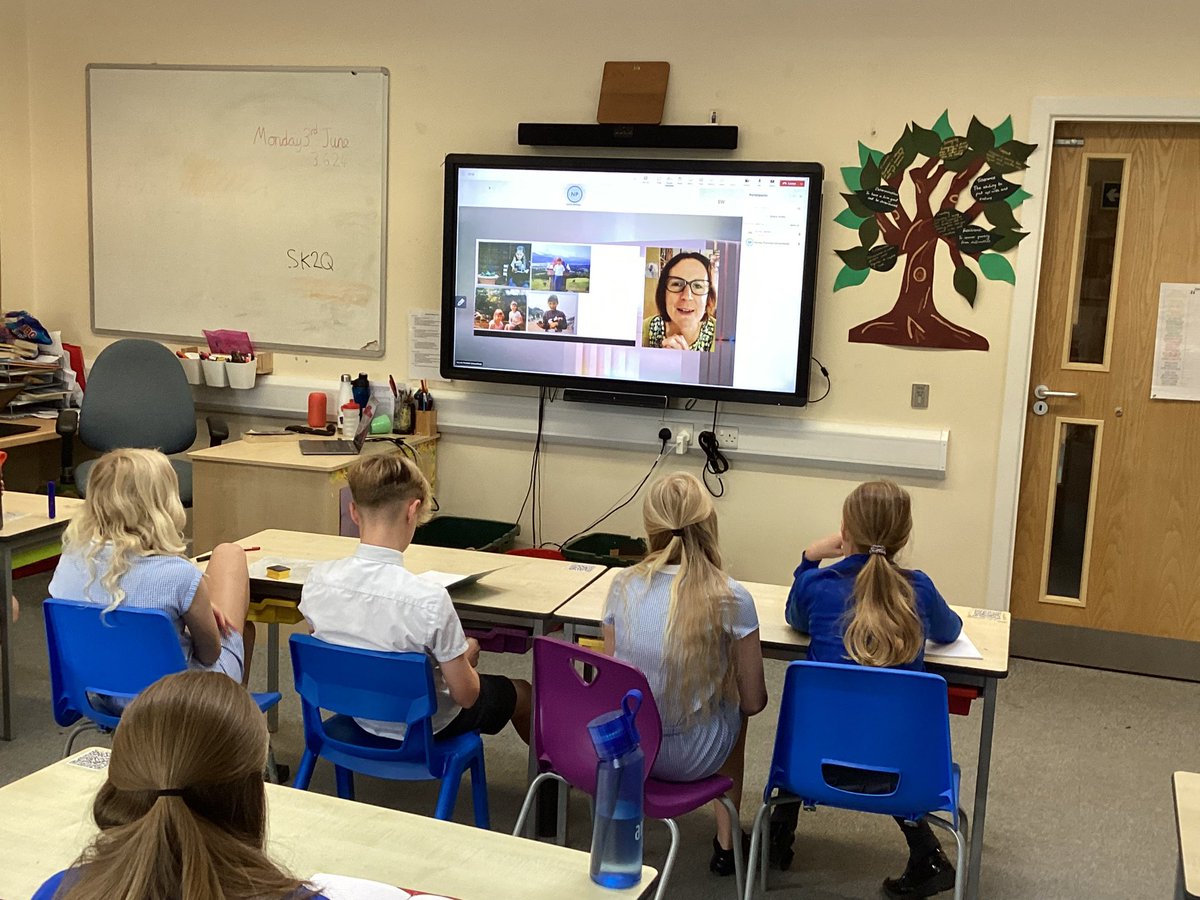 AuckleyY6's tweet image. What a fantastic opportunity for our Year 6 children this morning. We have met virtually with the author or our new core text @nicolapenfold. We are looking forward to reading Where The World Turns Wild. #richcurriculum #globalcitizens #lookingafterourworld