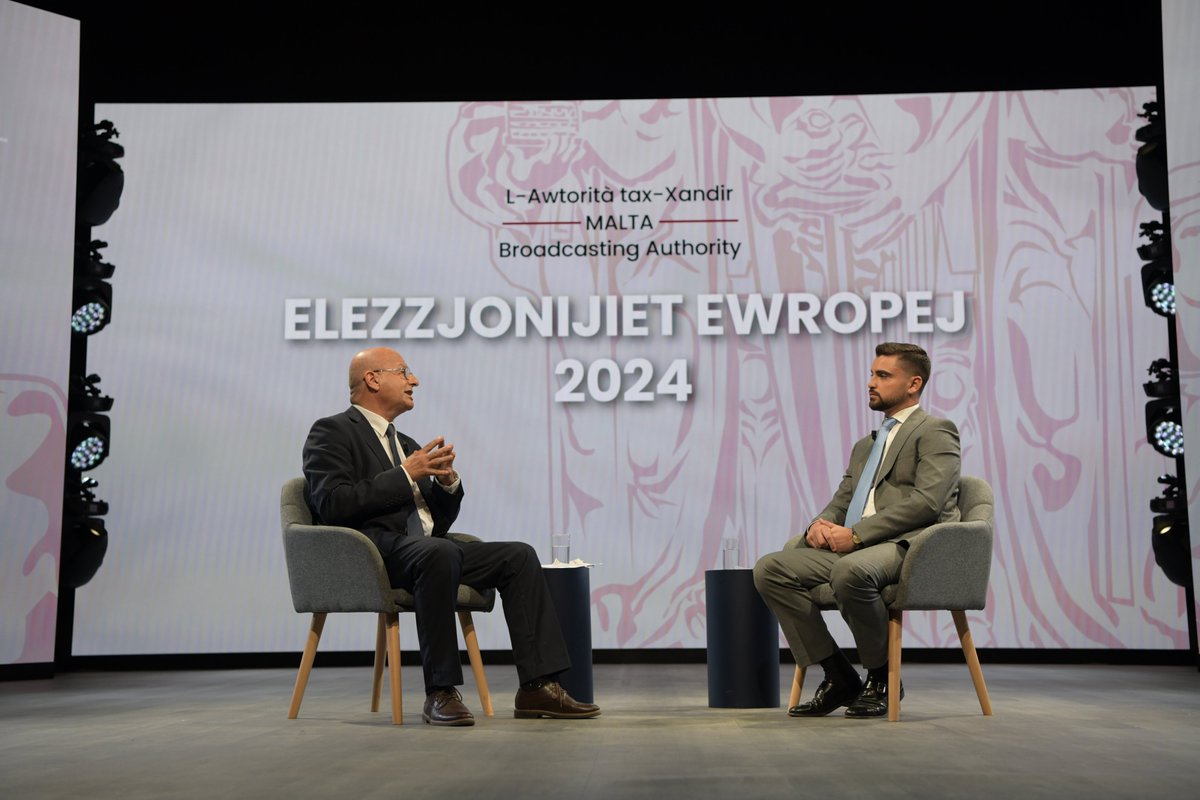 BA_MLT's tweet photo. We will soon broadcast the second part of the political interviews to be delivered by the independent candidates for the European Parliament Election 2024:
Simon Mercieca, Radu Gheorghe and Edwin Vassallo. https://t.co/Porbcf4qzw