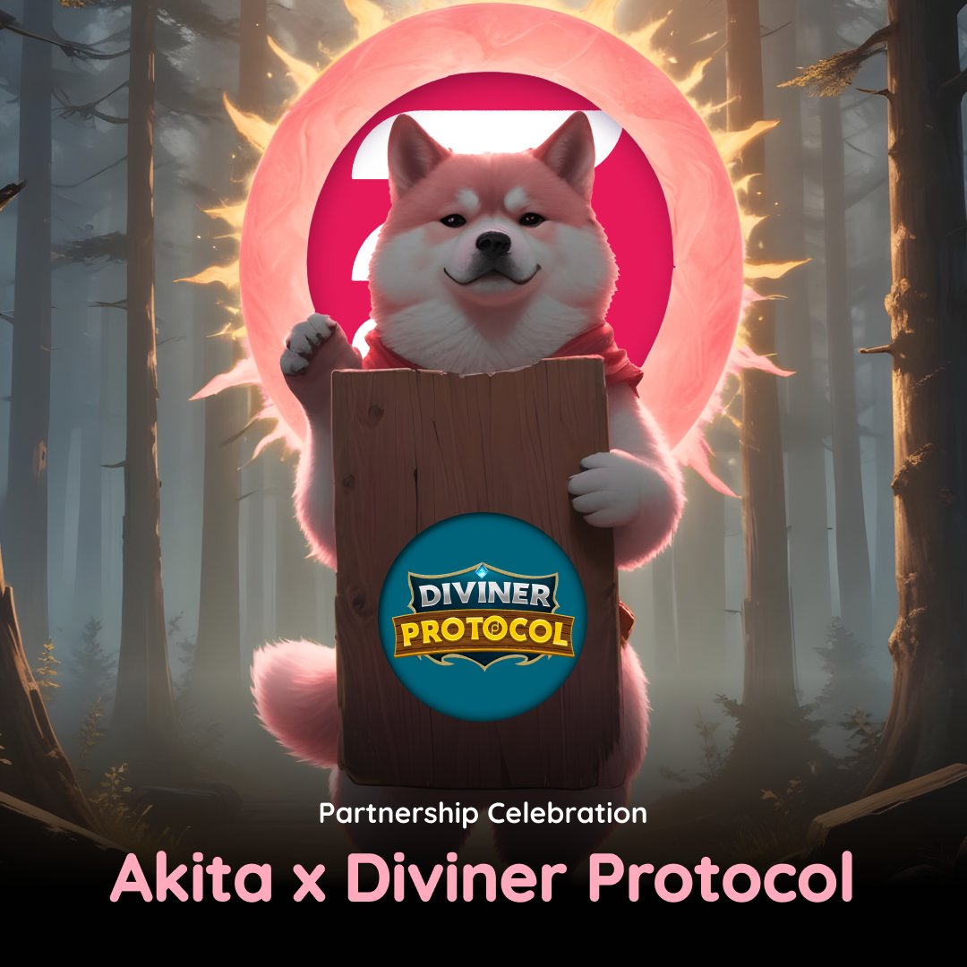 Diviner Protocol | Building Metaverse (@divinerprotocol) on Twitter photo We are glad to announce partnership with @FlareAkita! 
Flare Akita is The Next-Gen Memecoin on Flare Network Inspired by Elon Musk’s Shiba Inu! 
Let's build together! We are glad to announce partnership with @FlareAkita! 
Flare Akita is The Next-Gen Memecoin on Flare Network Inspired by Elon Musk’s Shiba Inu! 
Let's build together!
