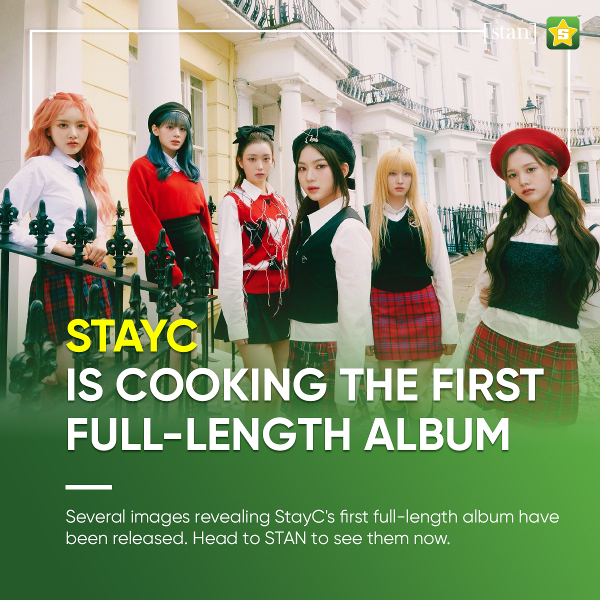 stan_co_ltd's tweet photo. @STAYC_official is preparing something for us. Get ready #StayC fans, because Metamorphic is coming to us soon 🥰

Get to #STAN now to support the girls and get exclusive updates 👇 https://t.co/ytzv6oeFxs