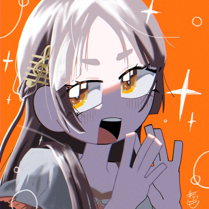 「orange background」 illustration images(Latest｜RT&Fav:50)