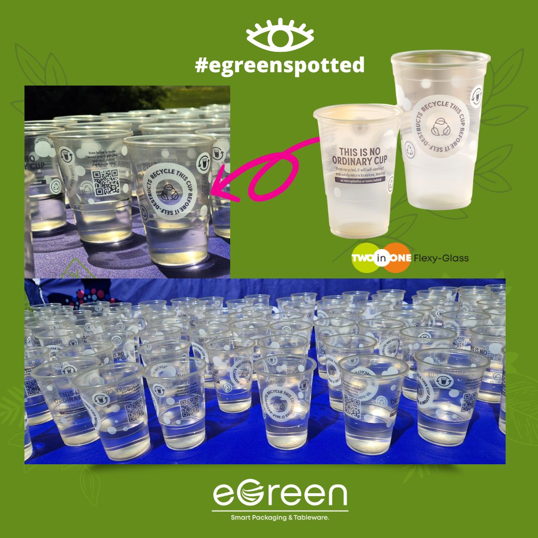 egreen_uk's tweet image. #egreenspotted from our Design Manager, Natalie.

 This spot was our TWOinONE Half-Pints. Spotted whilst she was away in Poole, Dorset this weekend.

sales@egreen.co.uk | 020 8646 0456

#twoinone #selfdestructcup #madeintheuk #recycleafteruse
#charityevent #raceforlife