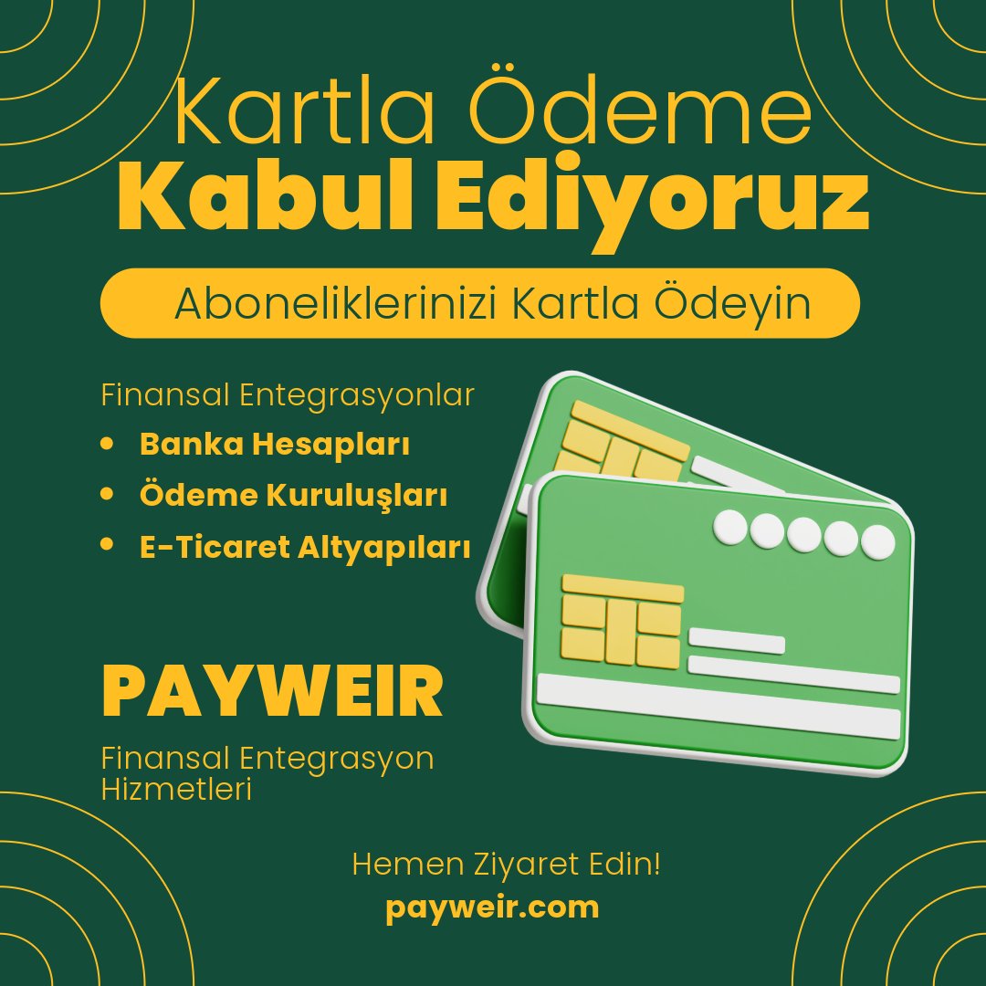 Tashatmans_AS's tweet photo. 💳 Artık daha kolay ve hızlı ödeme yapabilirsiniz! 💳

Platformumuzda artık tüm kredi ve banka kartlarını kabul ediyoruz! Güvenli, hızlı ve pratik ödeme seçeneklerimizle işlemlerinizi kolaylaştırıyoruz. 

#ÖdemeKolaylığı #FinansalEntegrasyon #KartlaÖdeme #Fintech #GüvenliÖdeme https://t.co/iM1QNKQB6E