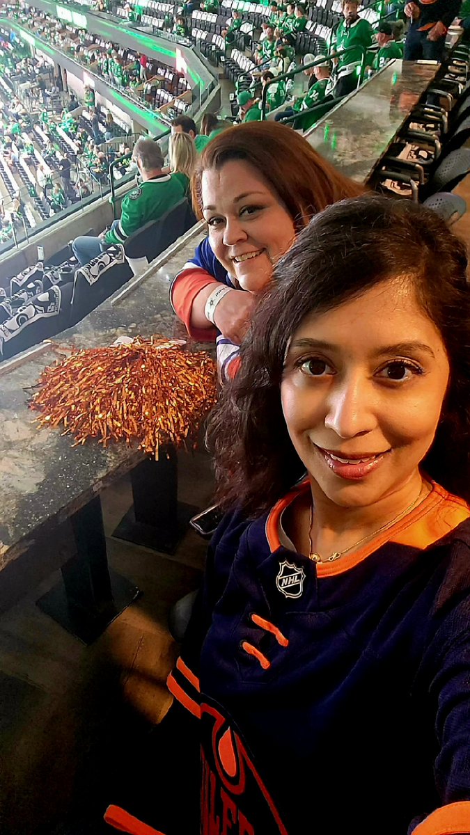bengalinila72's tweet photo. #SASOTG What a wild week in Dallas! I am grateful to have been able to share the experience with @farmerjax
Couldn't be happier to end the trip with a win for our boys @EdmontonOilers On to the Stanley Cup Finals!!! ππ§‘ππ§‘ππ§‘ππ§‘ https://t.co/8CGFtOpTtg