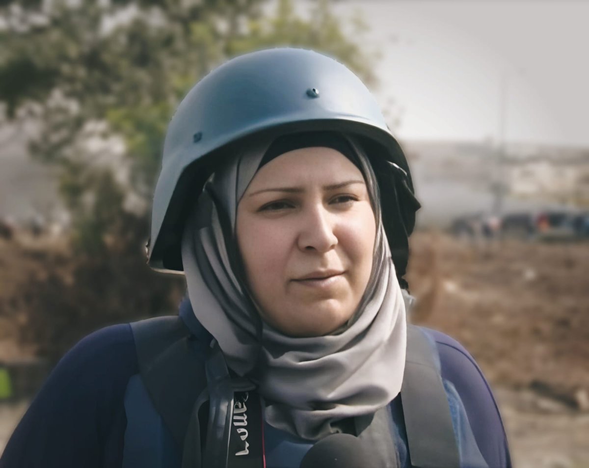 #WestBank: Israeli forces detain Palestinian journalist #RashaHerzallah in Nablus. Being held for 72 hours on unclear charges. She joins over 40 journalists in custody in West Bank. #WPF denounces targeting of press, urges Israeli authorities to release journalists immediately.