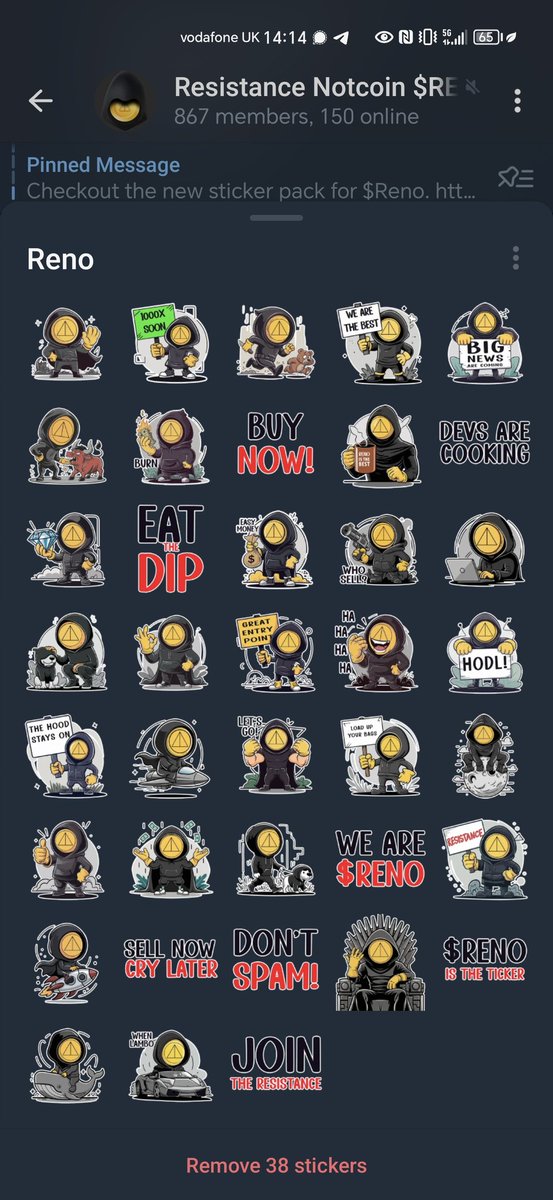 Tattoo ideas this morning.

If $reno hits 50m. I get my first tattoo.

@Resist_notcoin

Let me know what you like best!