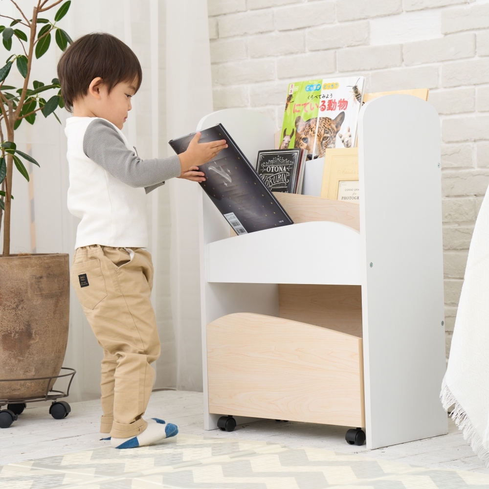 トイザらス 本棚 ラック おもちゃ収納