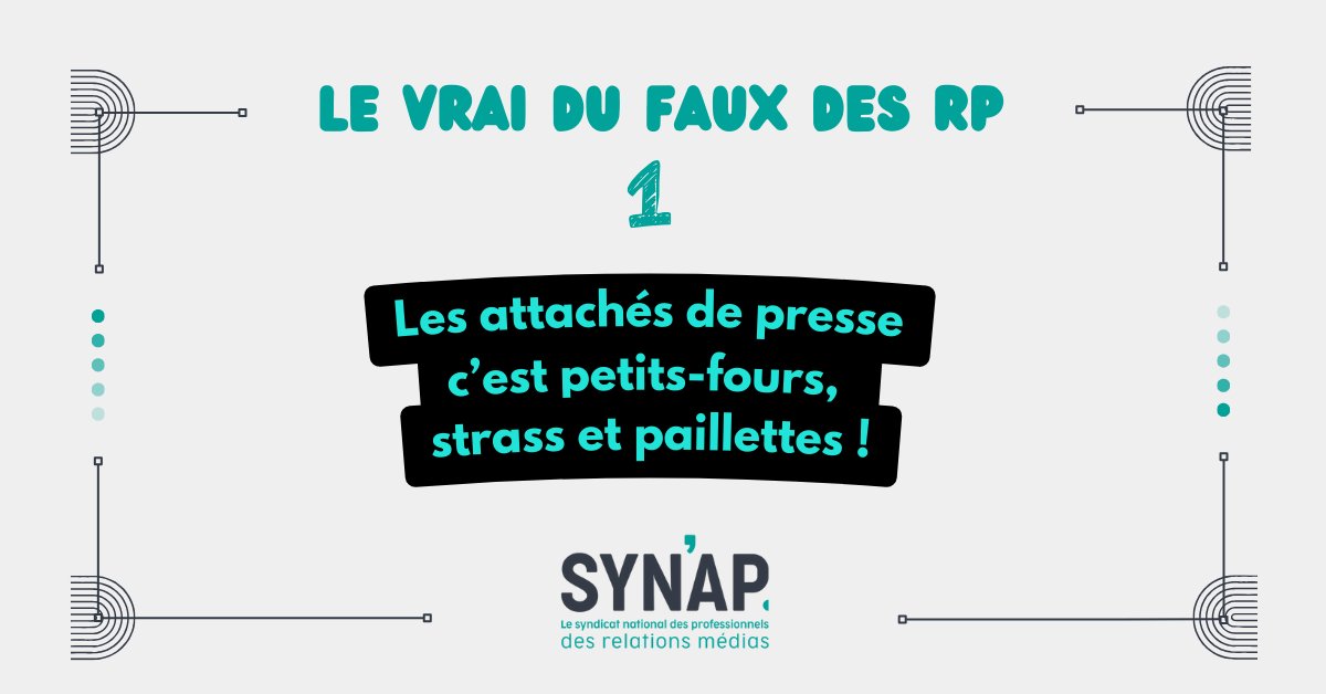 #RP #LeVraiduFaux Loin de toute caricature, le métier d’attaché de presse est avant tout un métier exigeant. Alors 𝗲𝗻𝘀𝗲𝗺𝗯𝗹𝗲, 𝗱𝗲́𝗺𝗲̂𝗹𝗼𝗻𝘀 𝗹𝗲 𝗩𝗿𝗮𝗶 𝗱𝘂 𝗙𝗮𝘂𝘅 𝗱𝗲𝘀 𝗥𝗣 sur synap.org/le-vrai-du-fau…