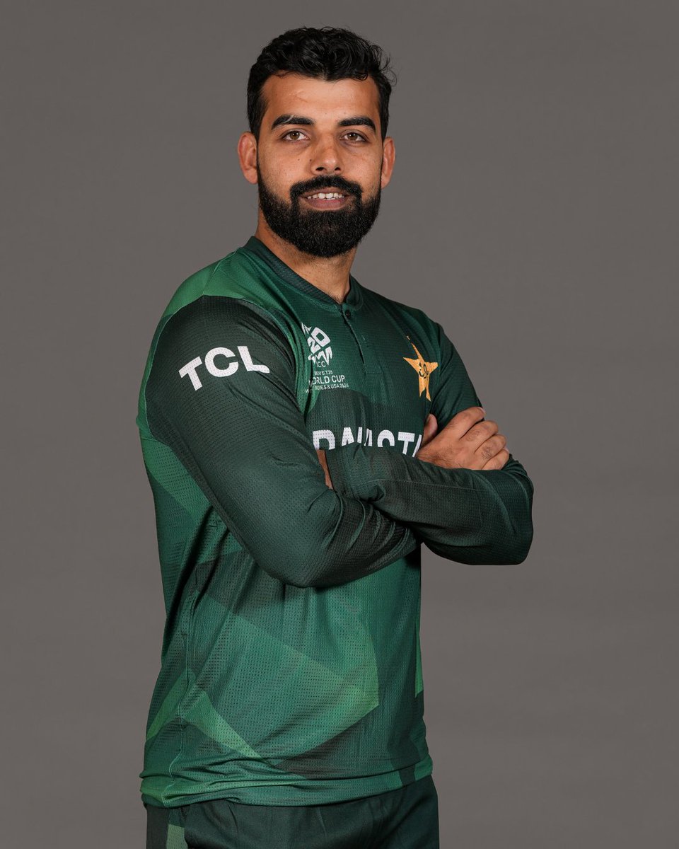 Pakistan are ready to conquer #T20WorldCup 2024 🔥

Players in order:

1. Babar Azam
2. Shaheen Afridi
3. Mohammad Rizwan
4. Shadab Khan
