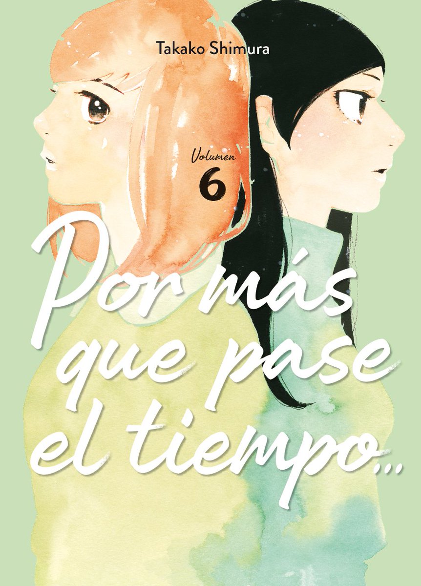 🌷¡Novedad #yuri de esta semana!🌷 👩‍❤️‍💋‍👩Jueves día 6 - 'Por más que pase el tiempo... 6', de @ArechiManga ¿Tenéis ganas de seguir con la historia de Ayano y Akari? 🏳️‍🌈