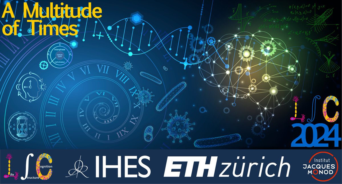 Grazia (Grace) Gonella (@grace05868946) on Twitter photo ⭐️LSC2024: "A Multitude of Times"
🗓️ June 17-20, 2024
🗺️<a href="/Institut_IHES/">Institut des Hautes Études Scientifiques - IHES</a>, <a href="/IJMonod/">Institut Jacques Monod</a>
Speakers: <a href="/LabBarral/">Barral lab</a> Leon Peshkin <a href="/RoseboomWarrick/">Warrick Roseboom</a> <a href="/leraboroditsky/">Lera Boroditsky</a> <a href="/VillaniCedric/">Cédric Villani</a> <a href="/JoeThorntonLab/">JoeThornton</a> <a href="/Julien_d_Huy/">Julien d'Huy</a> <a href="/MDiazCuadros/">Margarete Diaz Cuadros</a> <a href="/MichaelsLabETH/">Thomas Michaels</a>
✍️ Registration Mandatory:
indico.math.cnrs.fr/event/11509/ov… ⭐️LSC2024: "A Multitude of Times"
🗓️ June 17-20, 2024
🗺️<a href="/Institut_IHES/">Institut des Hautes Études Scientifiques - IHES</a>, <a href="/IJMonod/">Institut Jacques Monod</a>
Speakers: <a href="/LabBarral/">Barral lab</a> Leon Peshkin <a href="/RoseboomWarrick/">Warrick Roseboom</a> <a href="/leraboroditsky/">Lera Boroditsky</a> <a href="/VillaniCedric/">Cédric Villani</a> <a href="/JoeThorntonLab/">JoeThornton</a> <a href="/Julien_d_Huy/">Julien d'Huy</a> <a href="/MDiazCuadros/">Margarete Diaz Cuadros</a> <a href="/MichaelsLabETH/">Thomas Michaels</a>
✍️ Registration Mandatory:
indico.math.cnrs.fr/event/11509/ov…