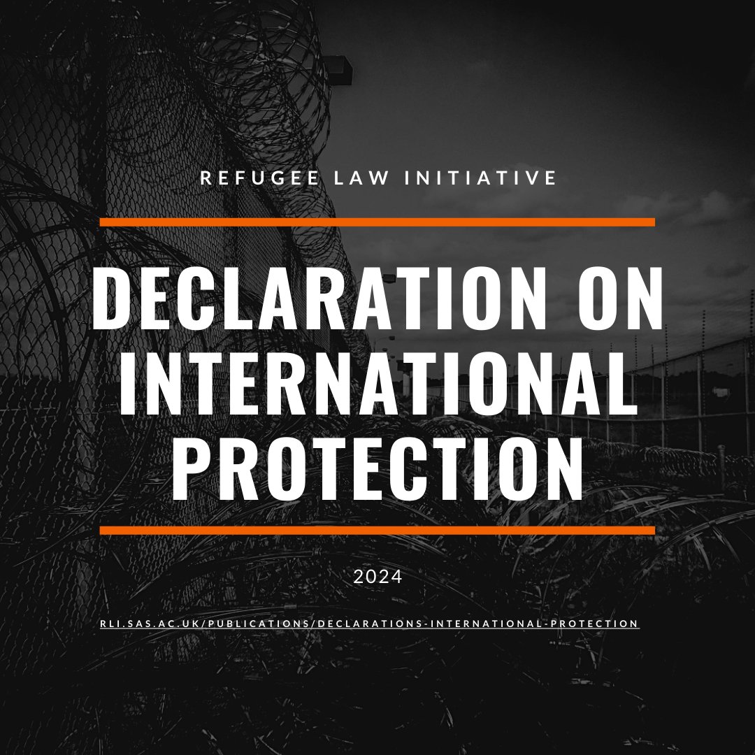 RLI_News's tweet photo. @RLI_News has just published its Declaration on International Protection in the context of Disasters and Climate Change and Analytical Paper on International Protection, Disasters and Climate Change. Read more here: https://t.co/ruFHvfnsdW #Declaration #InternationalProtection https://t.co/H33ZvIzFg5