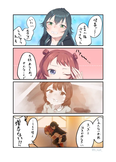 よわよわてまりんとあったかもしれない花海咲季の思い出
#学マス #月村手毬 