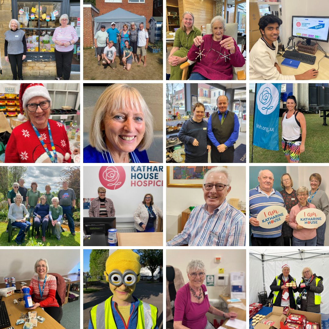 It’s the start of Volunteers’ Week! 🙌
In every part of Katharine House, you will find volunteers generously giving up their time to help our hospice. ❤️
So we want to say a HUGE thank you to every single one of them! Your support makes a massive difference.  

#VolunteersWeek