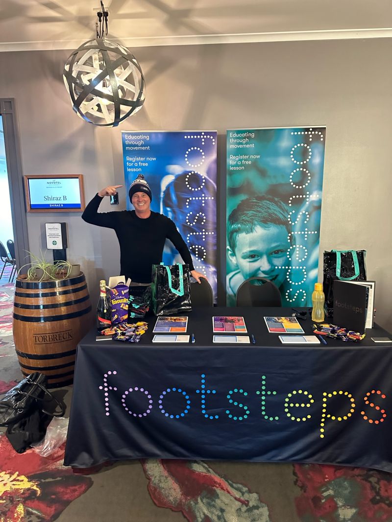 Footsteps tweet media